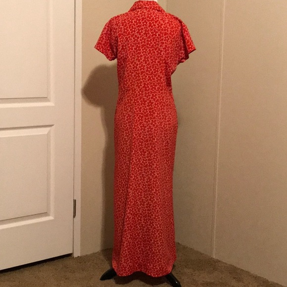 R & M Red Maxi Dress - Picture 3 of 4